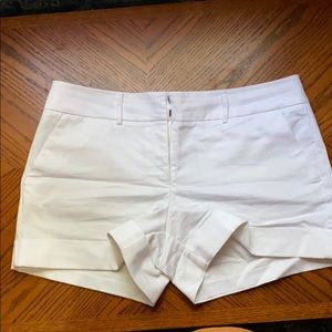 New York & Company White Shorts